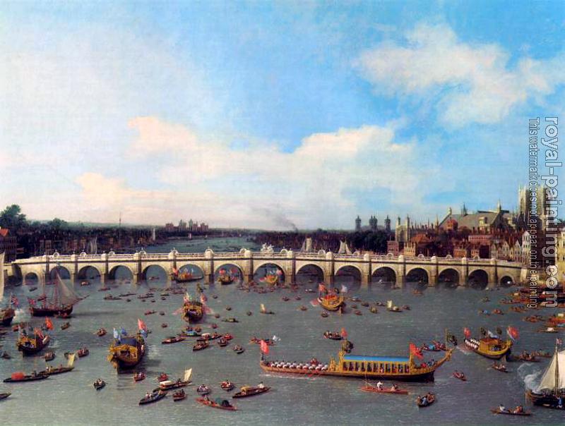Canaletto : Westminster Bridge
